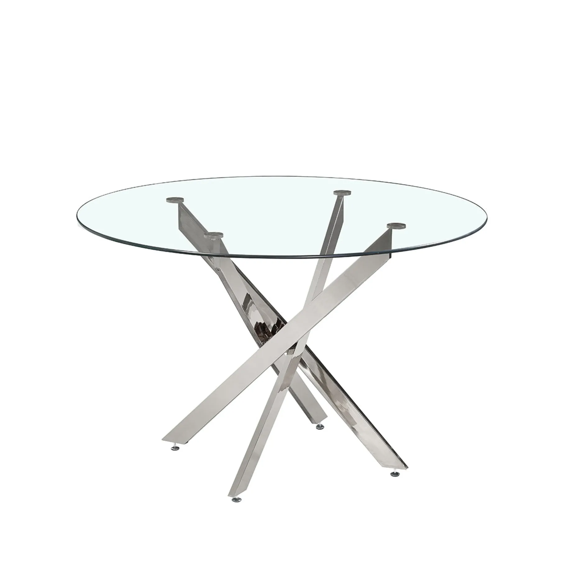 Eetkamertafel Martijn Glas Rond 120 cm^Huisenthuis Best