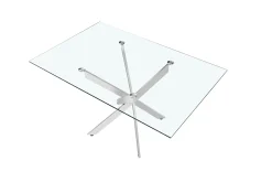 Eetkamertafel Martijn Glas 160 cm^Huisenthuis Hot