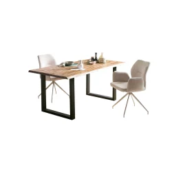 Eetkamertafel Mats Acacia 180x80cm^Huisenthuis