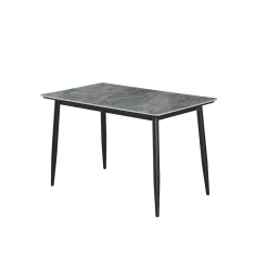 Eetkamertafel Maurice Grijs 120 cm^Huisenthuis Discount