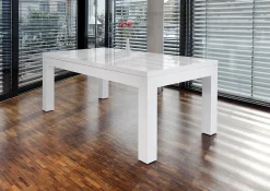 Eetkamertafel Suus Wit^Huisenthuis