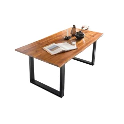 Eettafel Sven Acaciahout 200 cm^Huisenthuis Online