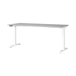 Elektrisch zit-sta Bureau Galileo Kasjmier Wit 180 cm^Huisenthuis Best
