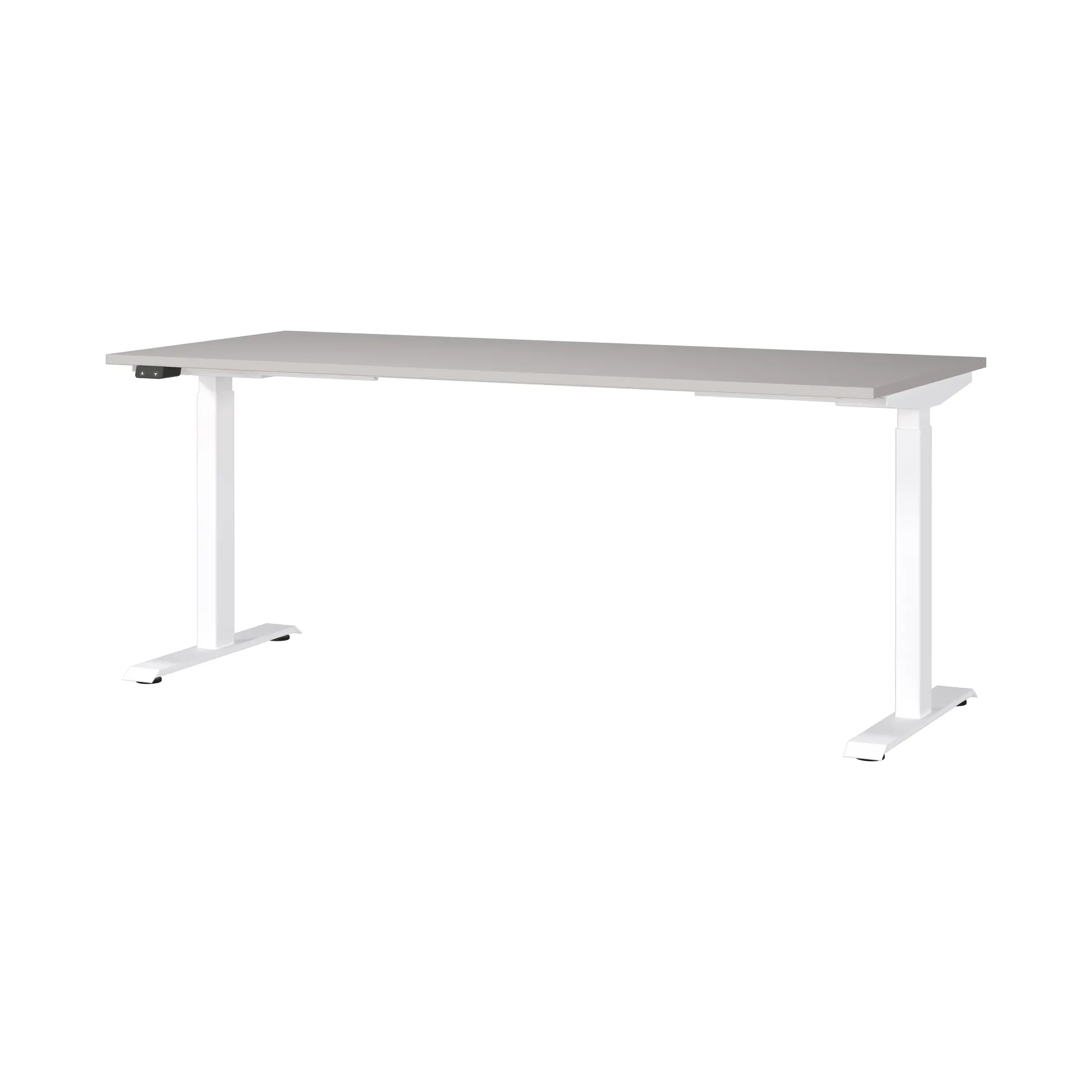 Elektrisch zit-sta Bureau Galileo Kasjmier Wit 180 cm^Huisenthuis Best