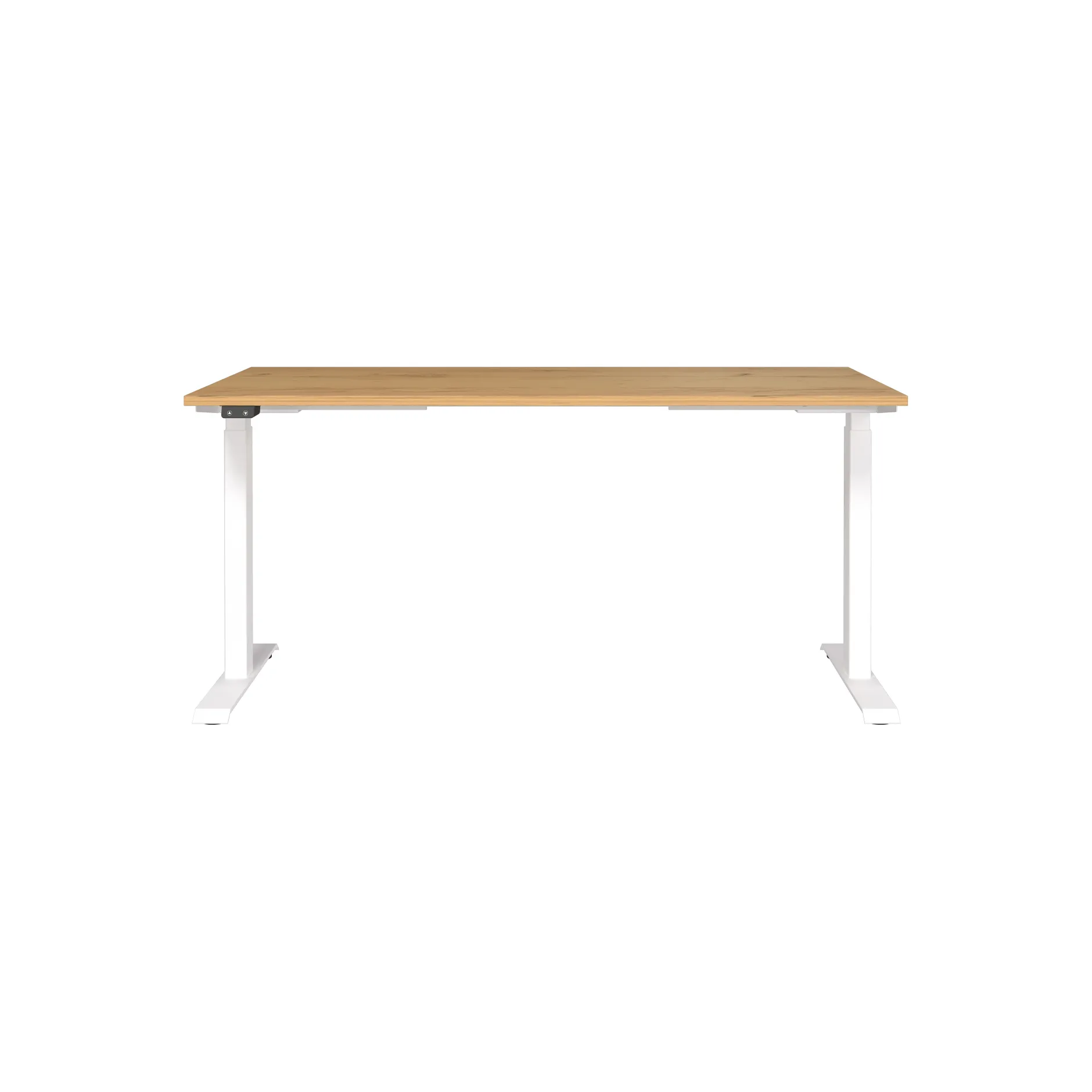 Elektrisch zit-sta Bureau Galileo Eiken Wit 160 cm^Huisenthuis Clearance