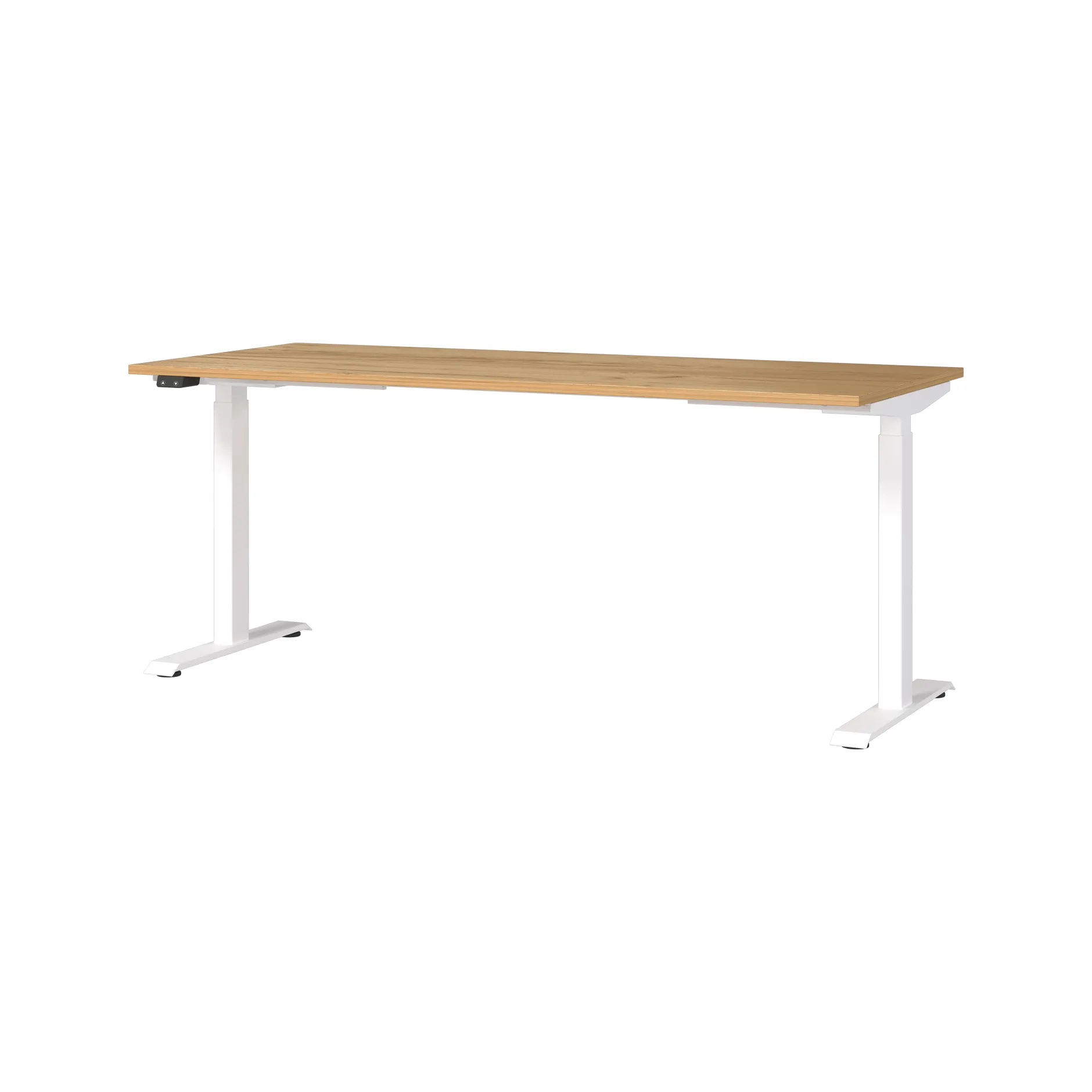 Elektrisch zit-sta Bureau Galileo Eiken Wit 180 cm^Huisenthuis Online
