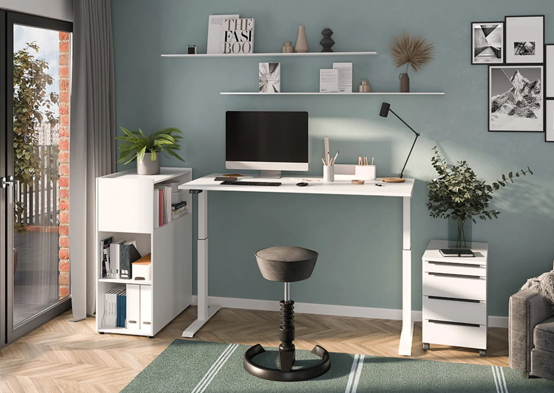 Elektrisch zit-sta Bureau Galileo 180 cm^Huisenthuis Sale