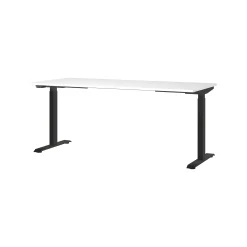 Elektrisch zit-sta Bureau Galileo Wit Zwart 180 cm^Huisenthuis Outlet