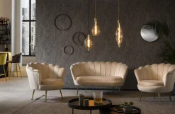 Fauteuil Chanelle Velvet 136 cm^Huisenthuis