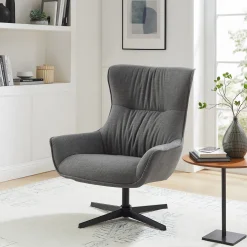 Fauteuil Charlotte Grijs^Huisenthuis Clearance