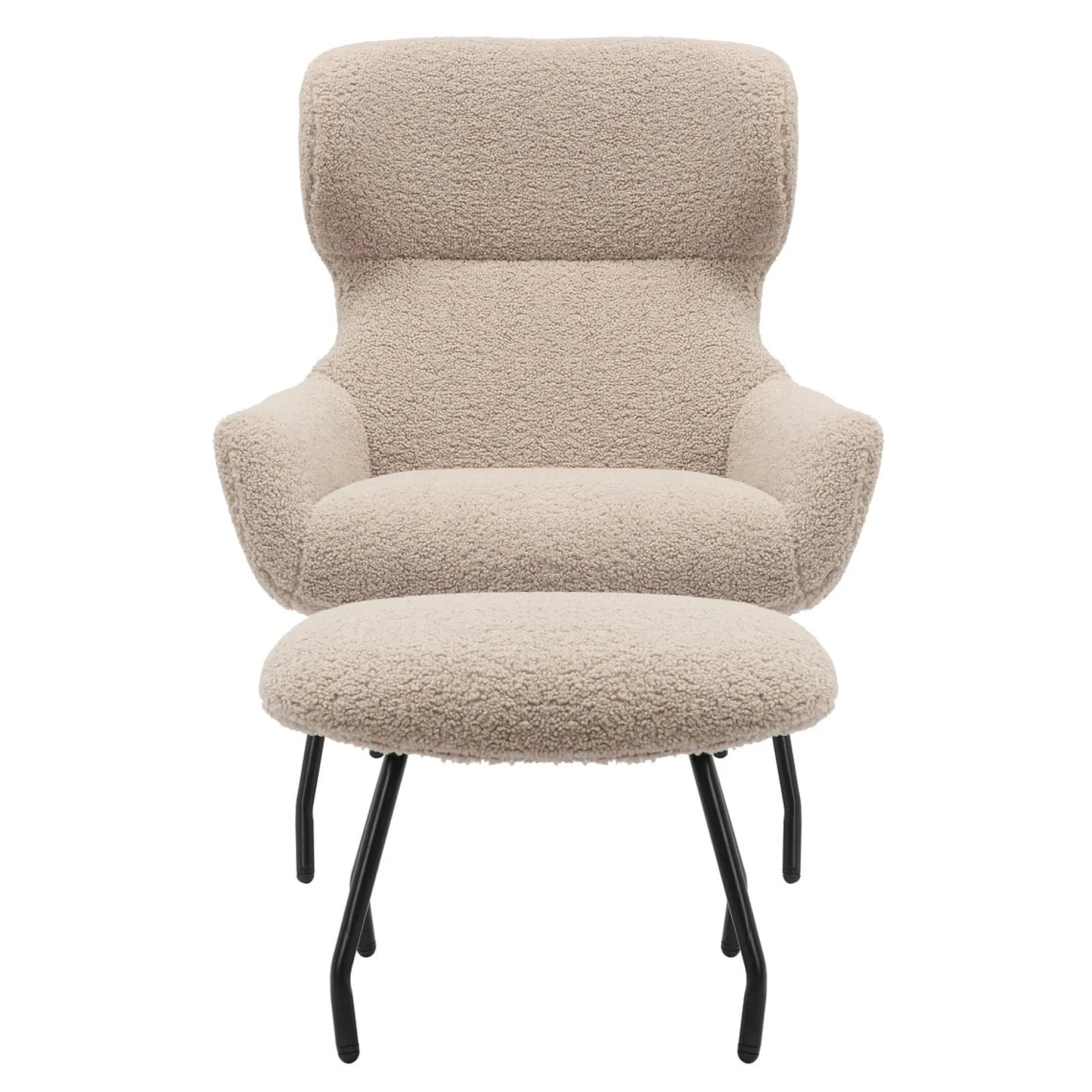 Fauteuil en poef Kaya^Huisenthuis Outlet