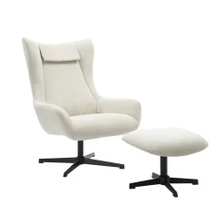 Fauteuil en poef Siem^Huisenthuis New