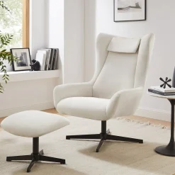 Fauteuil en poef Siem^Huisenthuis New