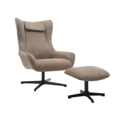 Fauteuil en poef Siem^Huisenthuis New