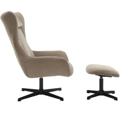 Fauteuil en poef Siem^Huisenthuis New