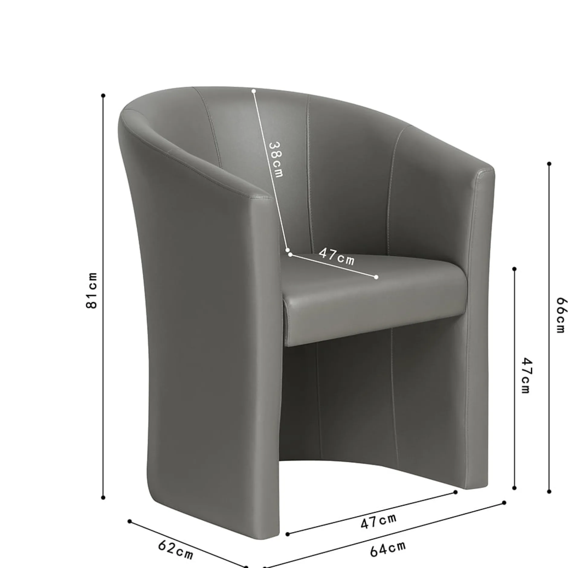 Fauteuil Steven Kunstleer^Huisenthuis Outlet