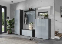 Garderobekast Mercurius Grafiet Grijs^Huisenthuis Clearance