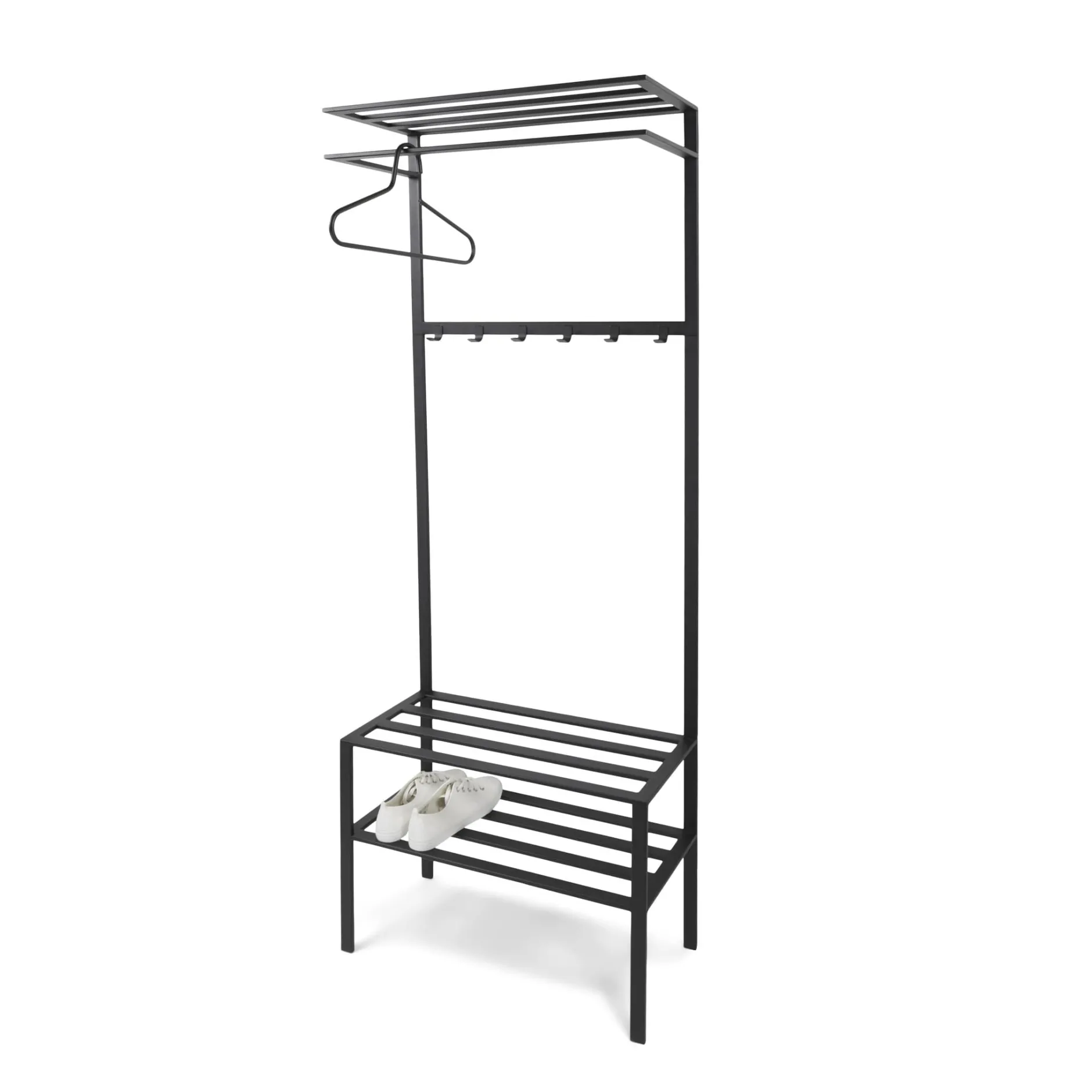 Garderoberek Willow Zwart^Huisenthuis