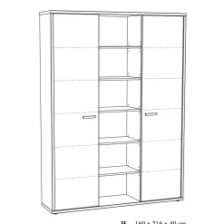 Grote kantoorkast Spinoza^Huisenthuis Online