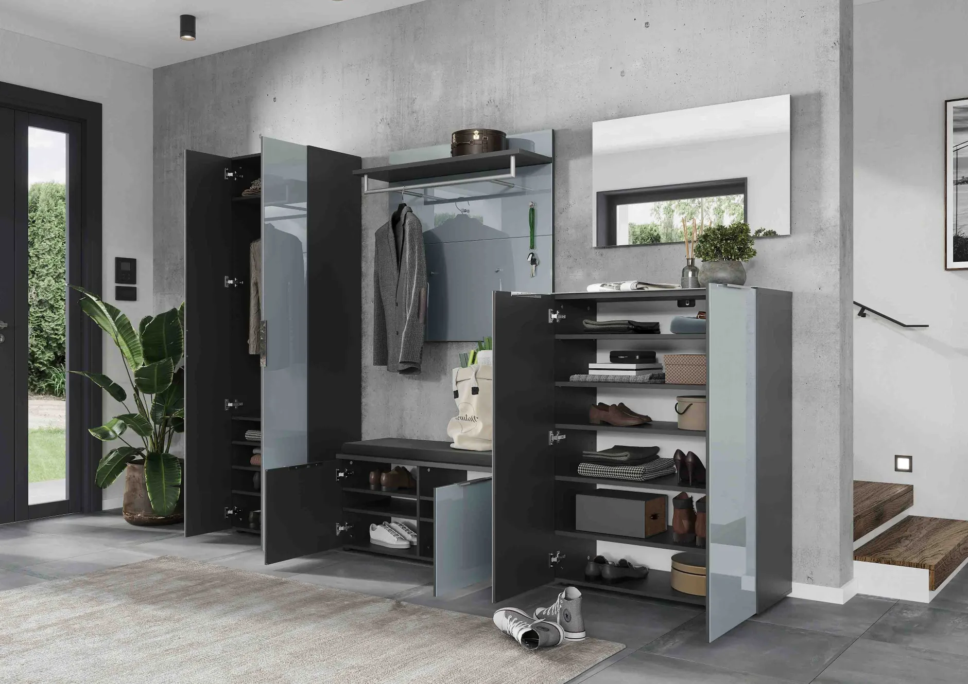 Halbank Mercurius Grafiet Grijs^Huisenthuis Discount