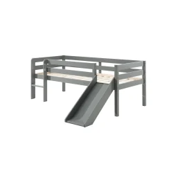 Halfhoogslaper Charlie Grenen 90×200 cm – Met ladder en glijbaan^Huisenthuis Outlet