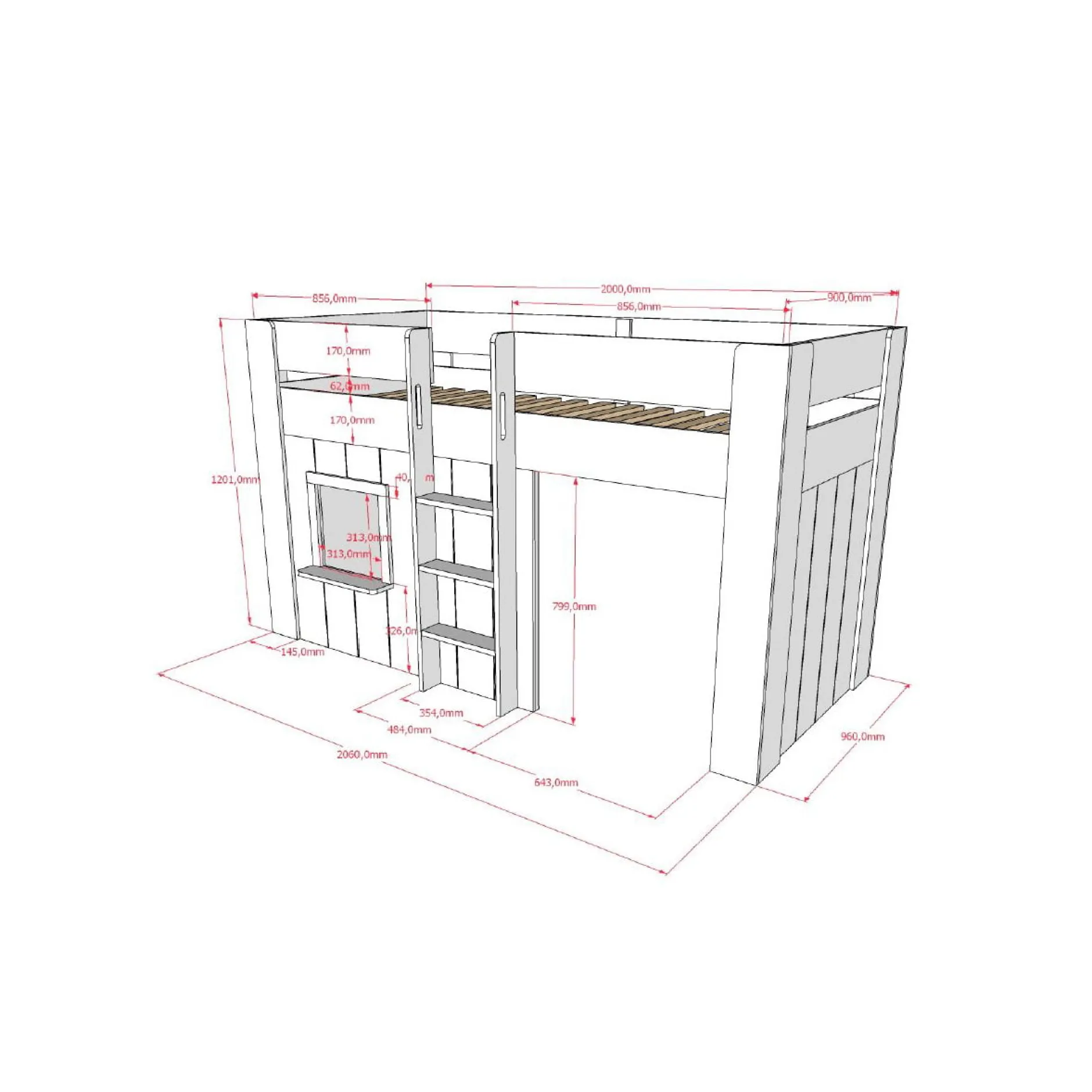 Halfhoogslaper Hanne Wit^Huisenthuis Sale