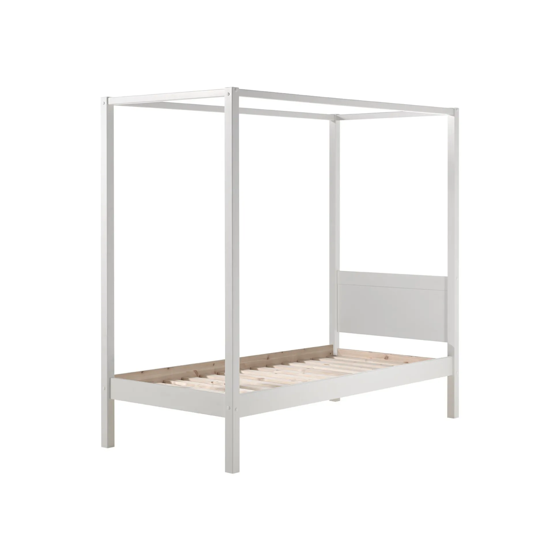 Hemelbed Charlie Wit 90×200 cm^Huisenthuis