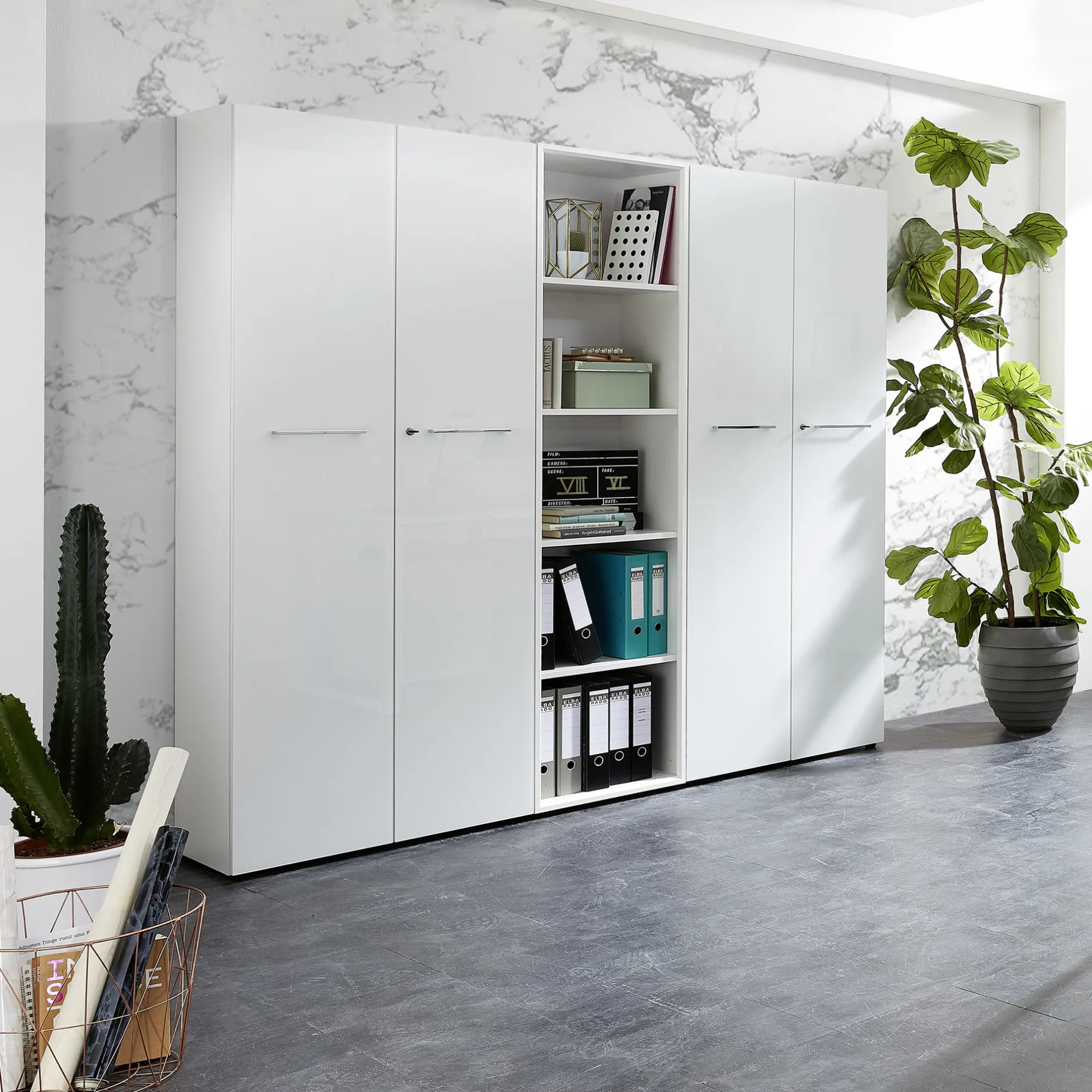 Hoge open kantoorkast Destin^Huisenthuis Discount