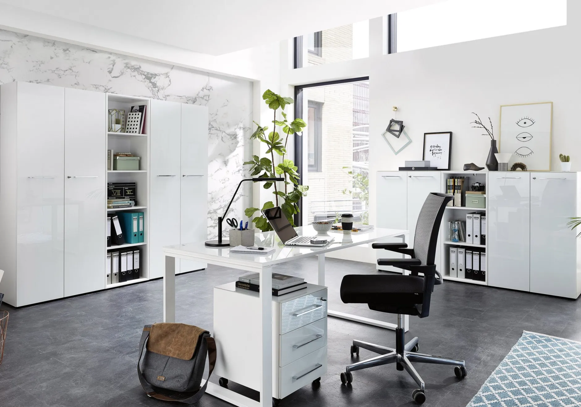 Hoge open kantoorkast Destin^Huisenthuis Discount