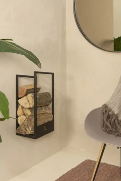 Houtrek Scott Zwart 50cm^Huisenthuis New