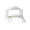 Huisbed Alix Wit 90×200 cm – Met ladder en glijbaan^Huisenthuis Outlet