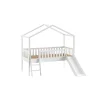 Huisbed Bibi Grenen Wit 90×200 cm – Met ladder en glijbaan^Huisenthuis Clearance