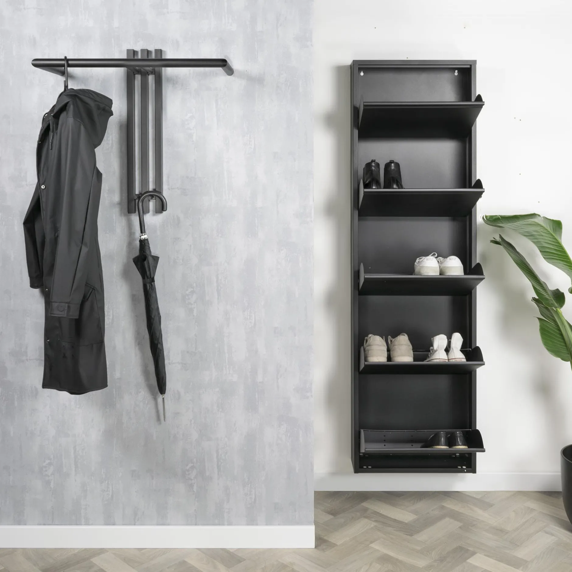 Kapstok Bente Laag^Huisenthuis Best