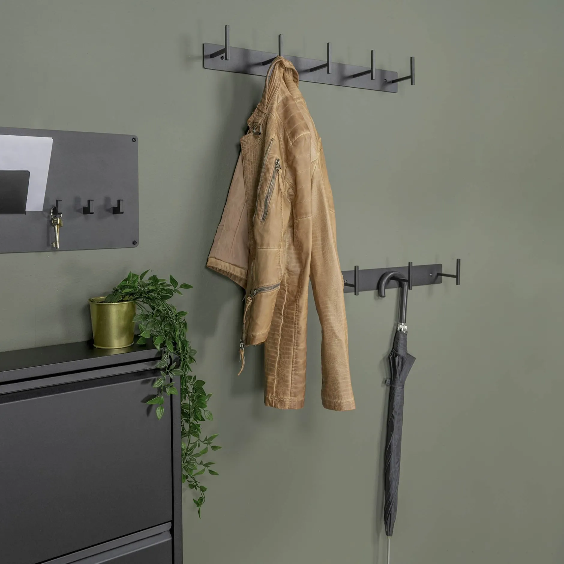 Kapstok Lux 3-haaks^Huisenthuis New