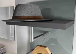 Kapstokpaneel Aphrodite Grafiet Grijs^Huisenthuis Sale