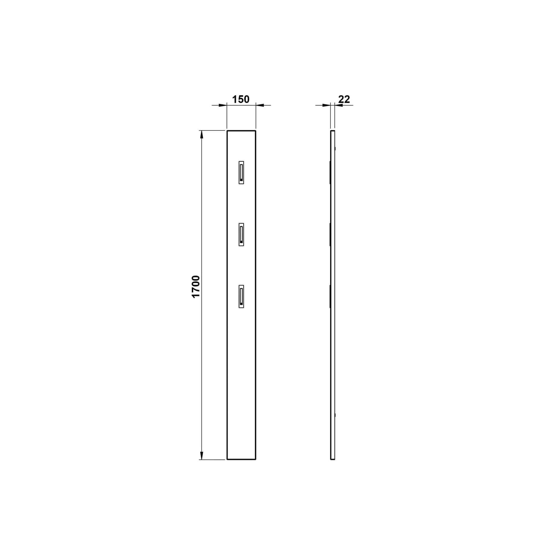 Kapstokpaneel Colori^Huisenthuis Outlet