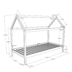 Kinderbed Bibi 2^Huisenthuis Online