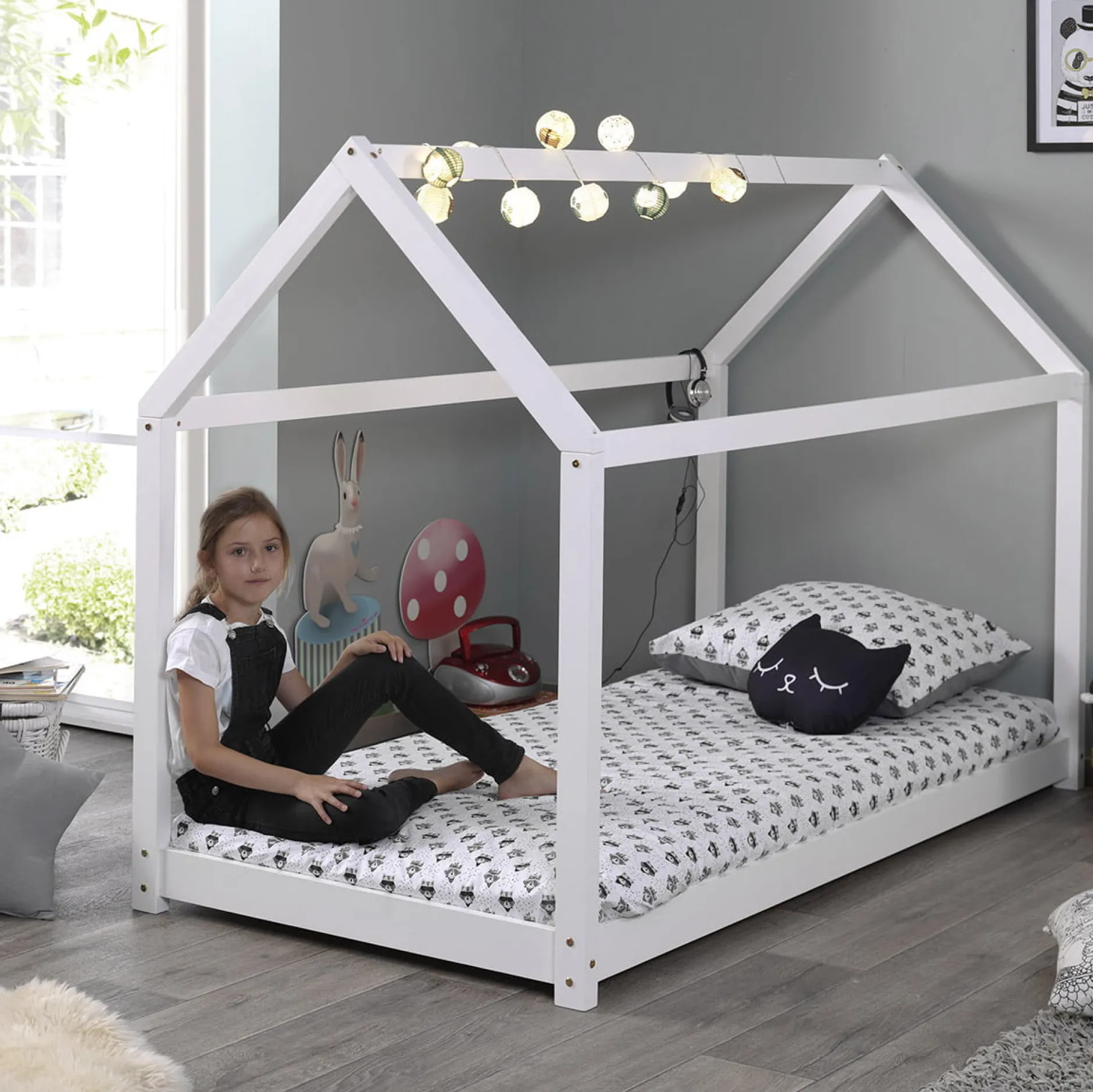 Kinderbed Dreamhouse-W^Huisenthuis Hot