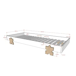 Kinderbed Elif^Huisenthuis New