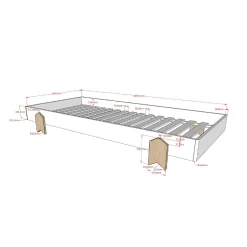 Kinderbed Ted^Huisenthuis New