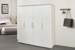 Kledingkast Graham Wit 4-deurs^Huisenthuis Sale