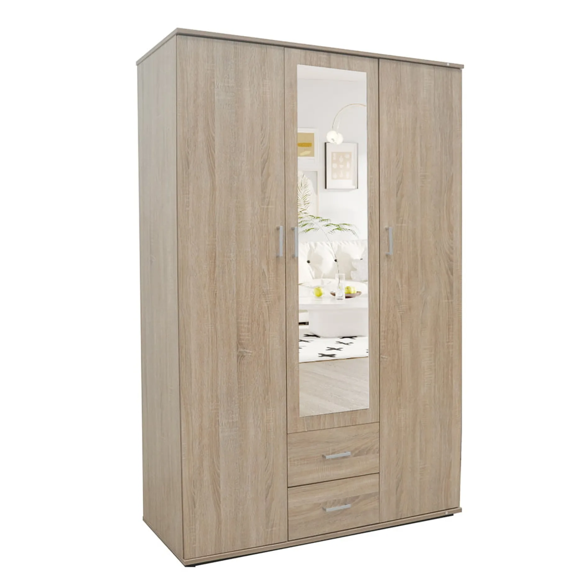 Kledingkast Jean 3-deurs – Spiegel^Huisenthuis Clearance