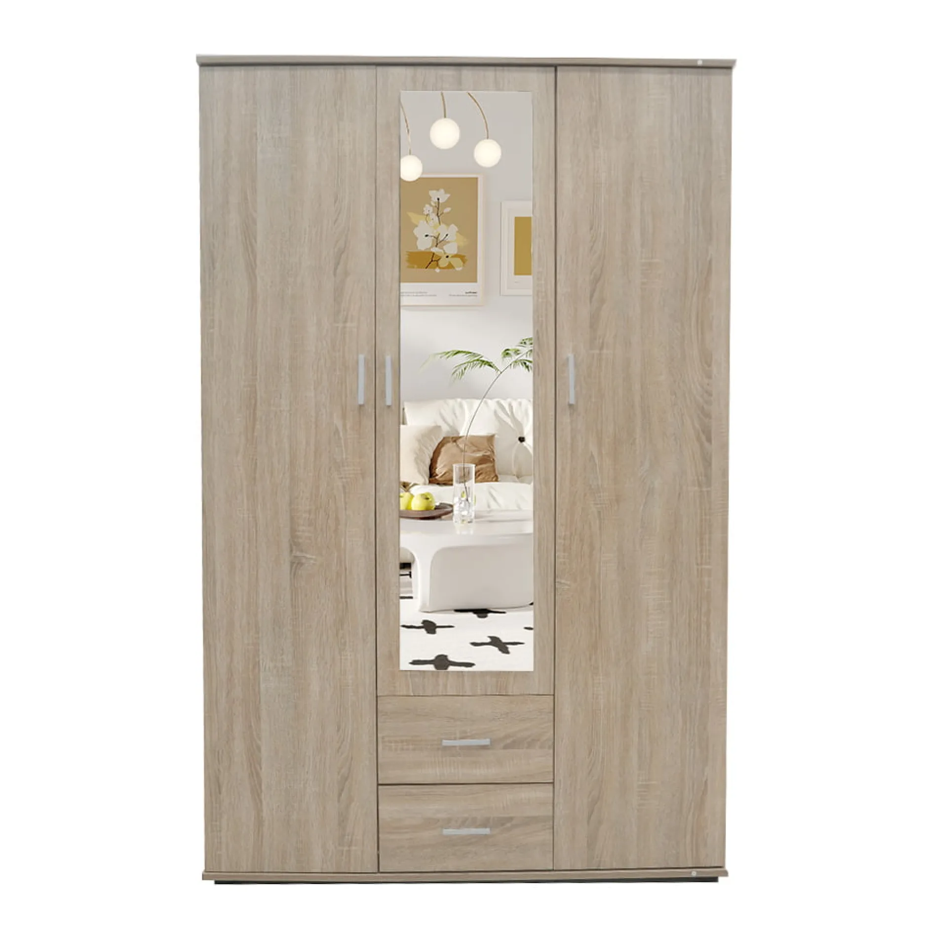 Kledingkast Jean 3-deurs – Spiegel^Huisenthuis Clearance