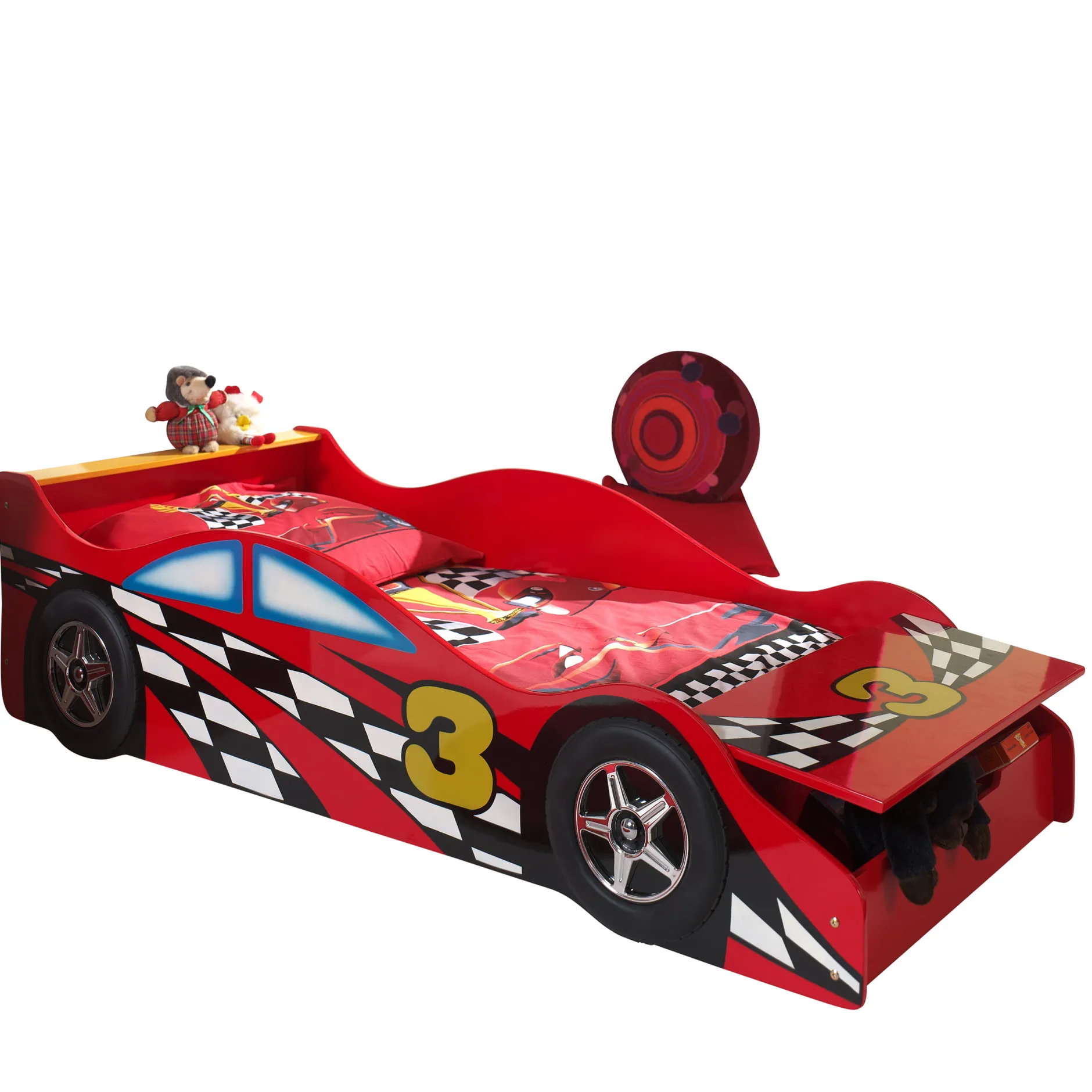 Kleuter raceauto bed Alan^Huisenthuis