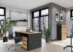 Ladeblok Rio Grafiet Eiken^Huisenthuis Outlet