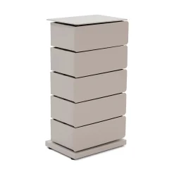 Ladekast Coco Taupe 73 cm^Huisenthuis Online