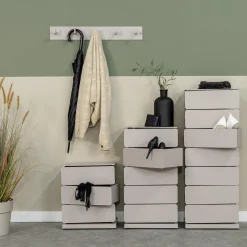 Ladekast Coco Taupe 73 cm^Huisenthuis Online