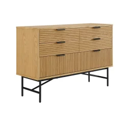 Ladekast Ruben Eiken 120x40x80cm^Huisenthuis Best