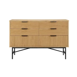 Ladekast Ruben Eiken 120x40x80cm^Huisenthuis Best