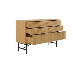 Ladekast Ruben Eiken 120x40x80cm^Huisenthuis Best